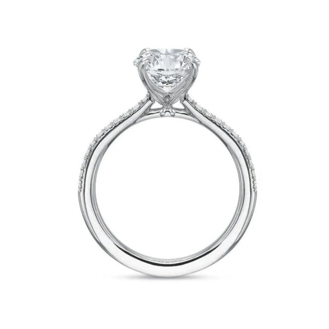 0.13 ctw Diamond Solitaire Engagement Ring