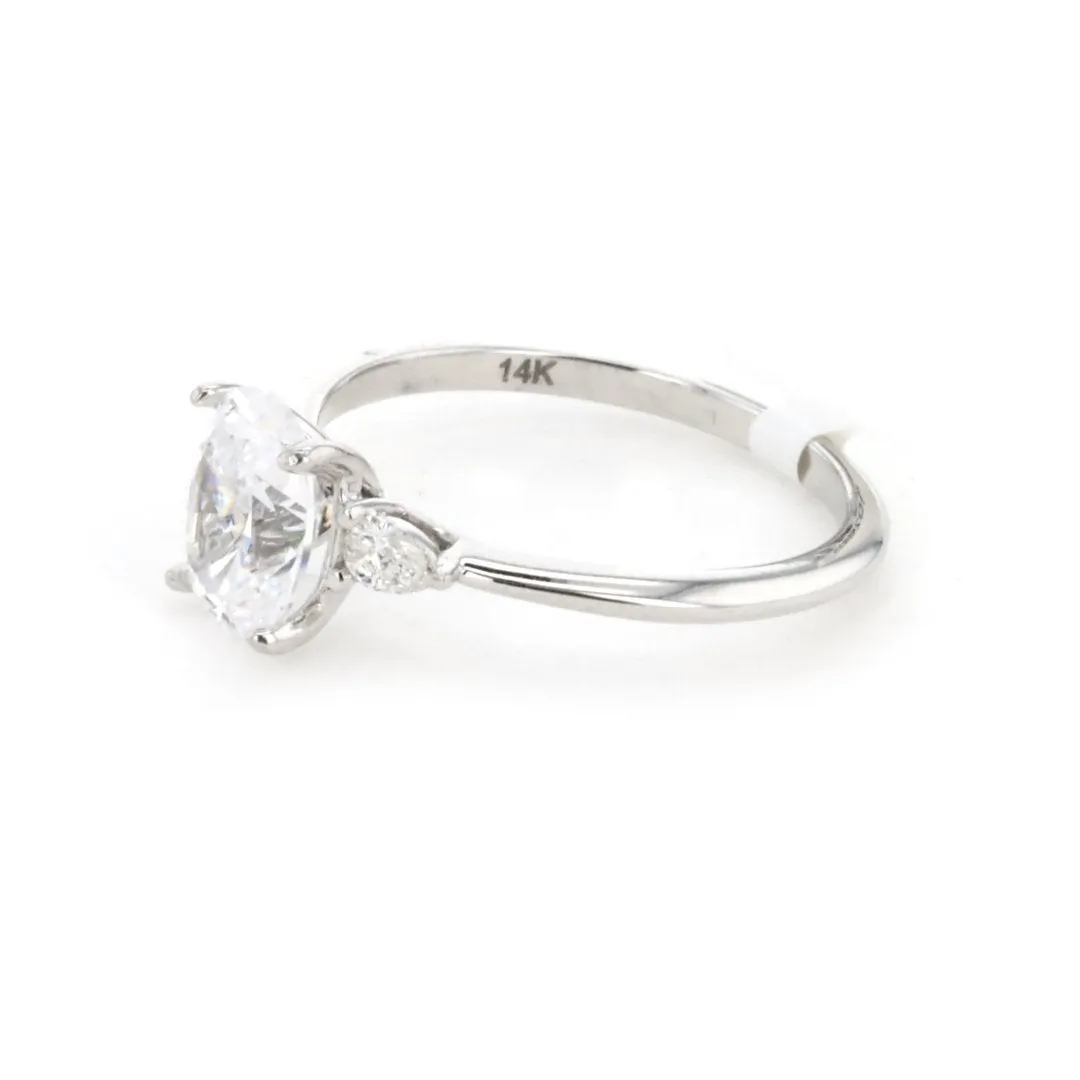 0.16 ctw Diamond Three-Stone Engagement Ring