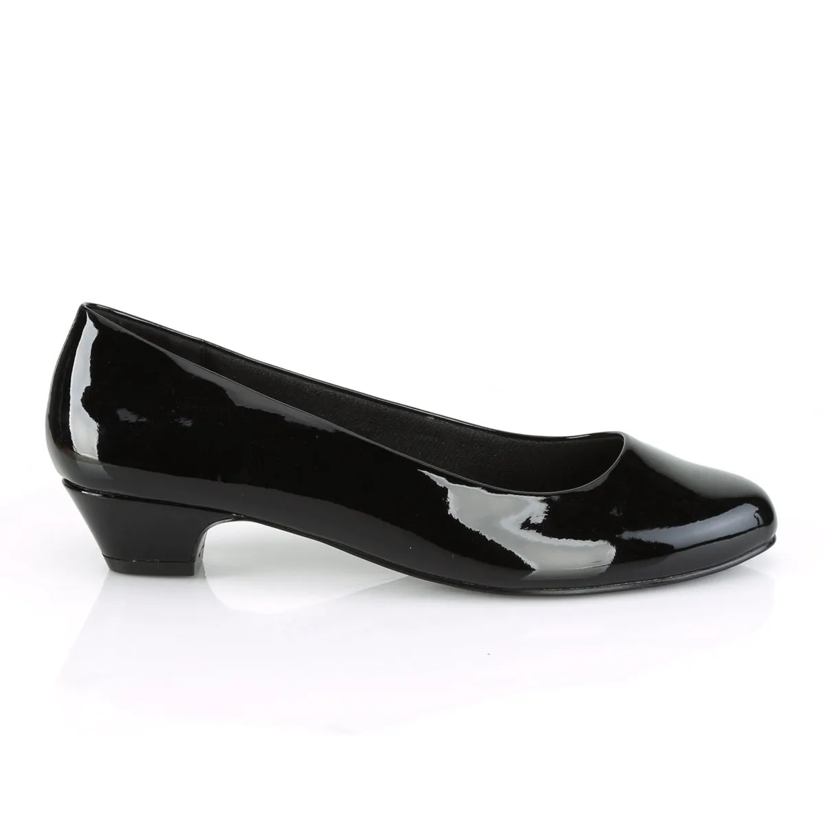 1 Inch Heel GWEN-01 Black Pat