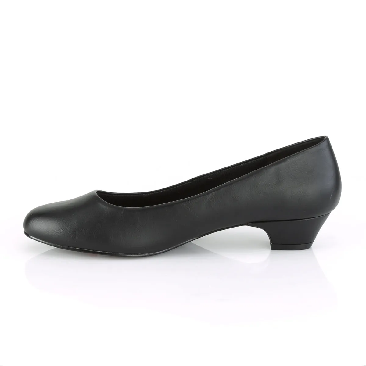 1 Inch Heel GWEN-01 Black Pu