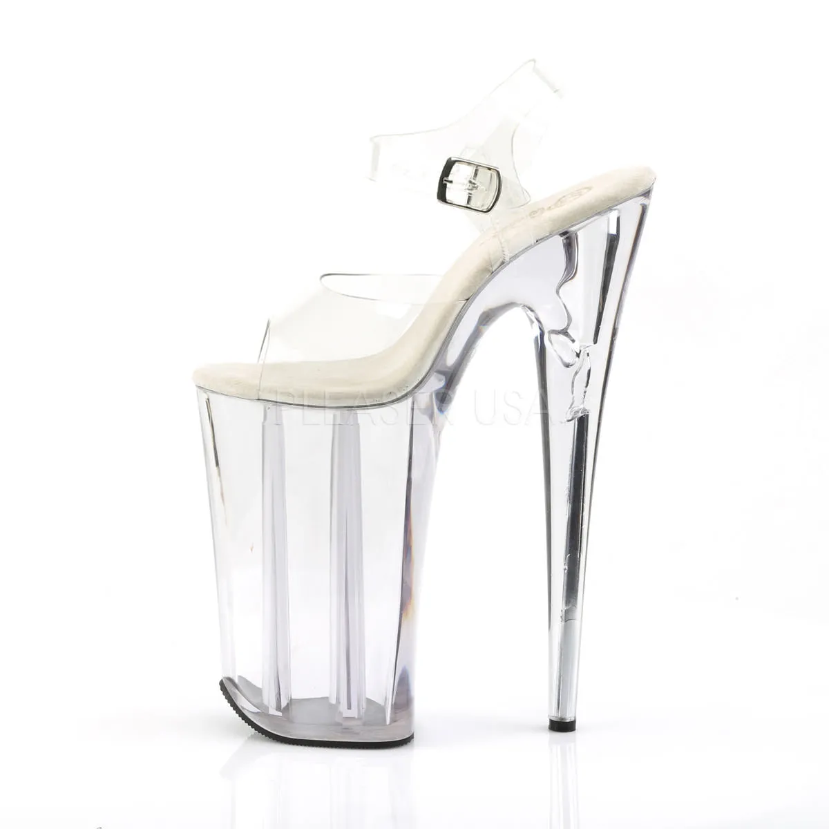 10 Inch Heel BEYOND-008 Clear