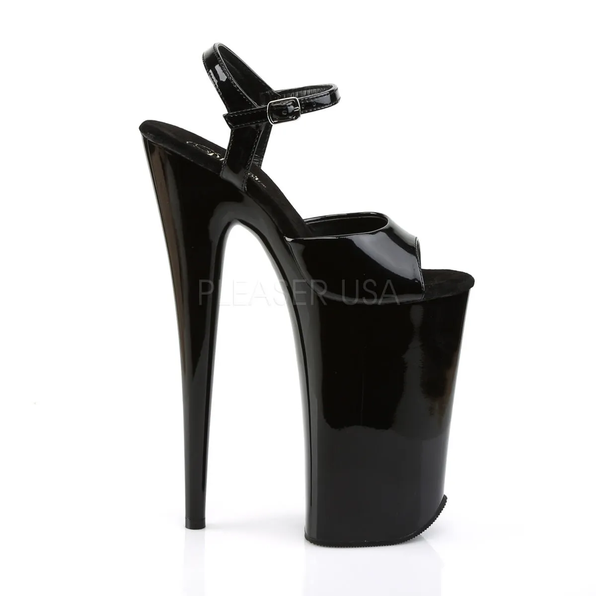 10 Inch Heel BEYOND-009 Black