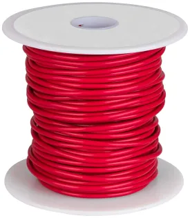 100 Feet Red 16 Gauge Stranded Hook-Up Wire, Copper, PVC Insulation (Shade May Vary), 300 Volts