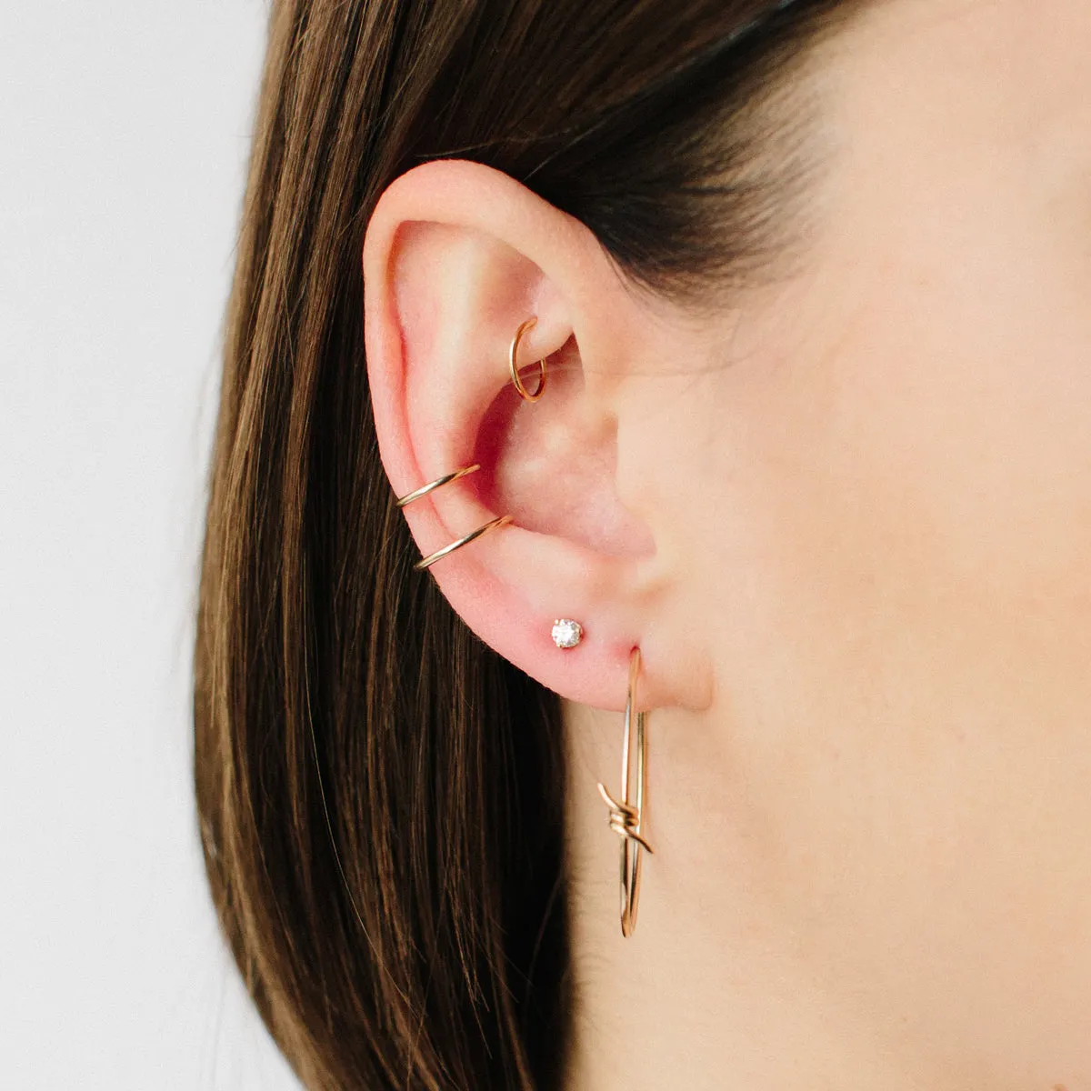 14k Double Ear Cuff