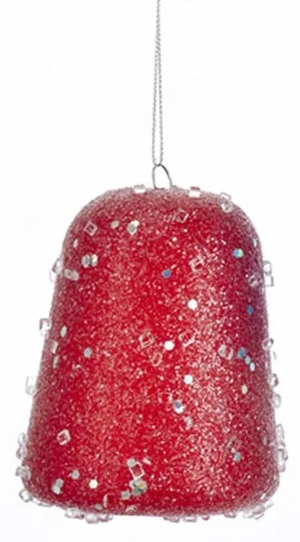 3.5" Multi-Colored Gum Drop Christmas Ornaments