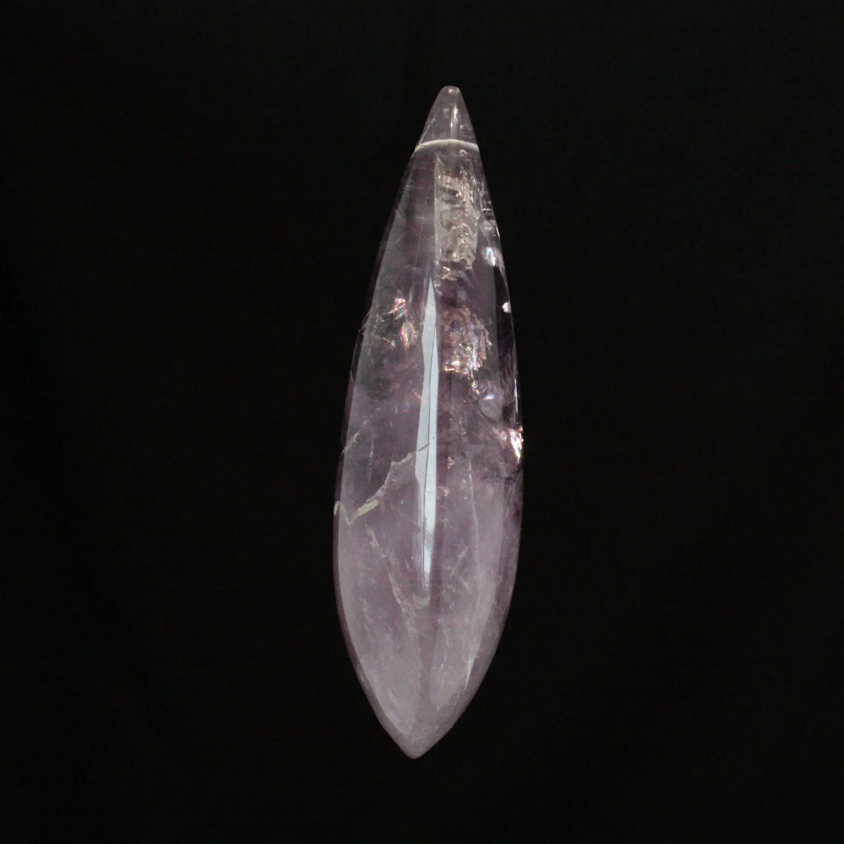 5" Amethyst Quartz Smooth Full Pear (Blemished)