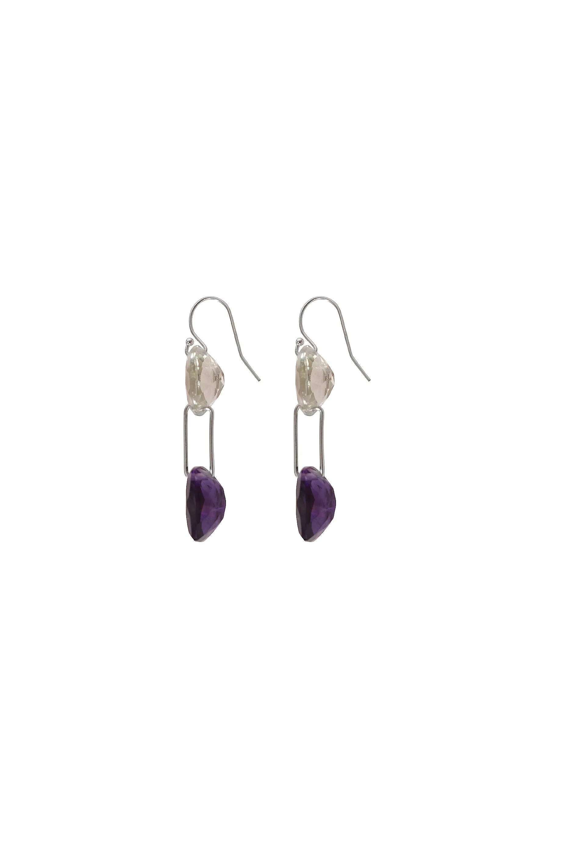 Alouette Design
 Duo Earring - Violet