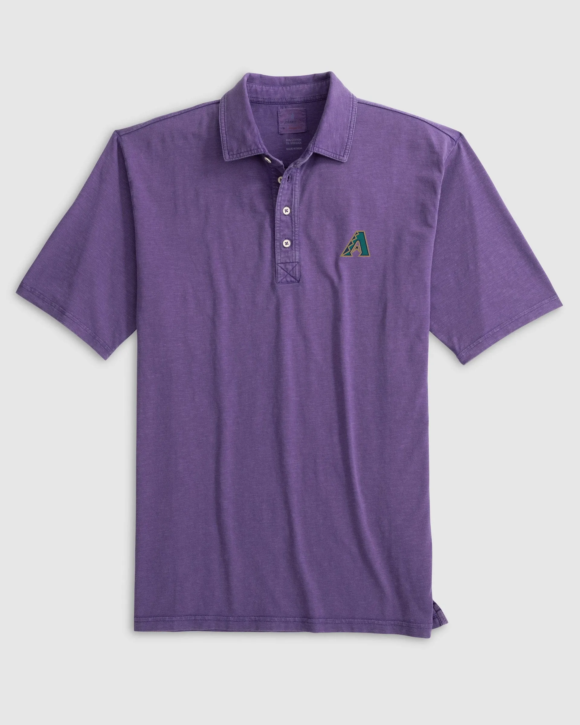 Arizona Diamondbacks Coastal Wash Original Polo - Cooperstown Logo