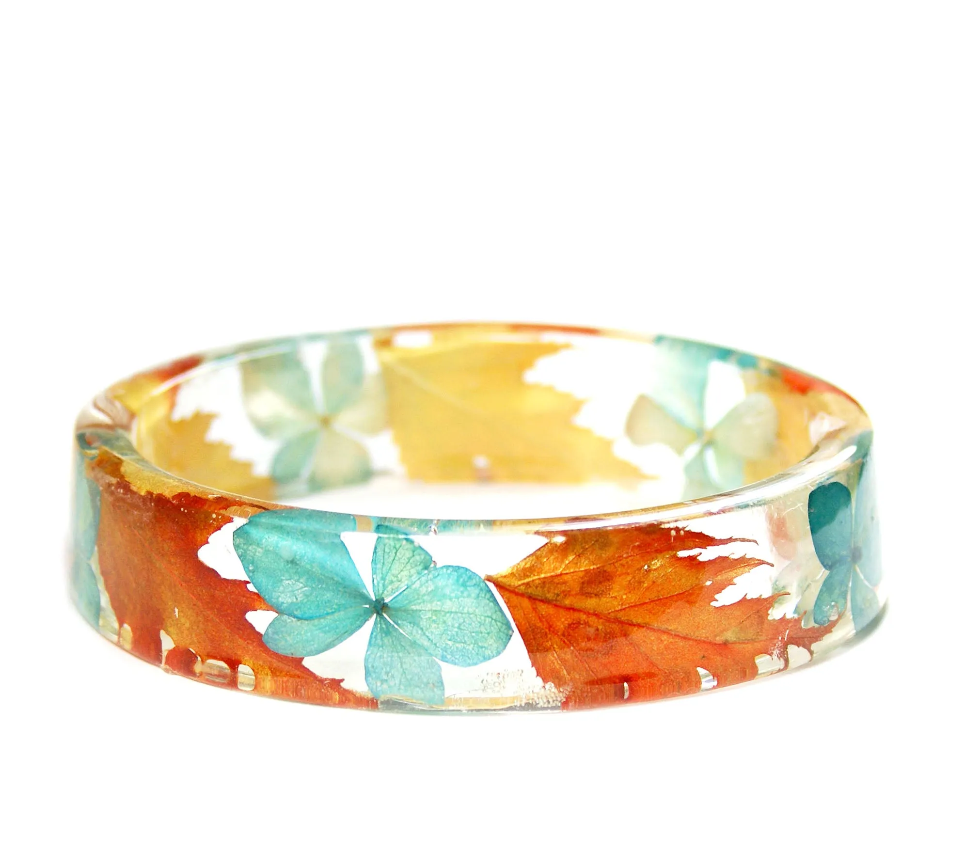 Autumn Beauty Resin Bracelet