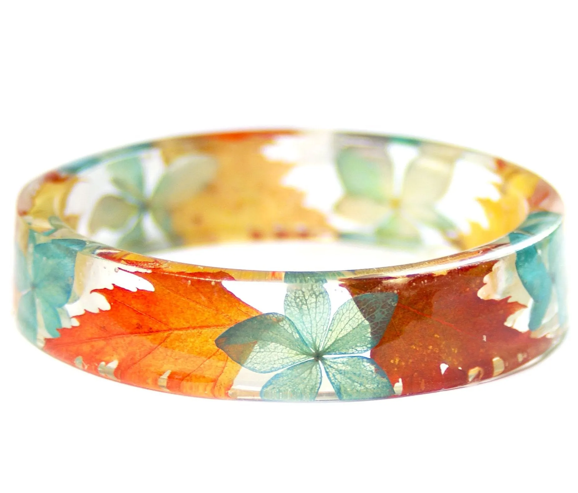 Autumn Beauty Resin Bracelet