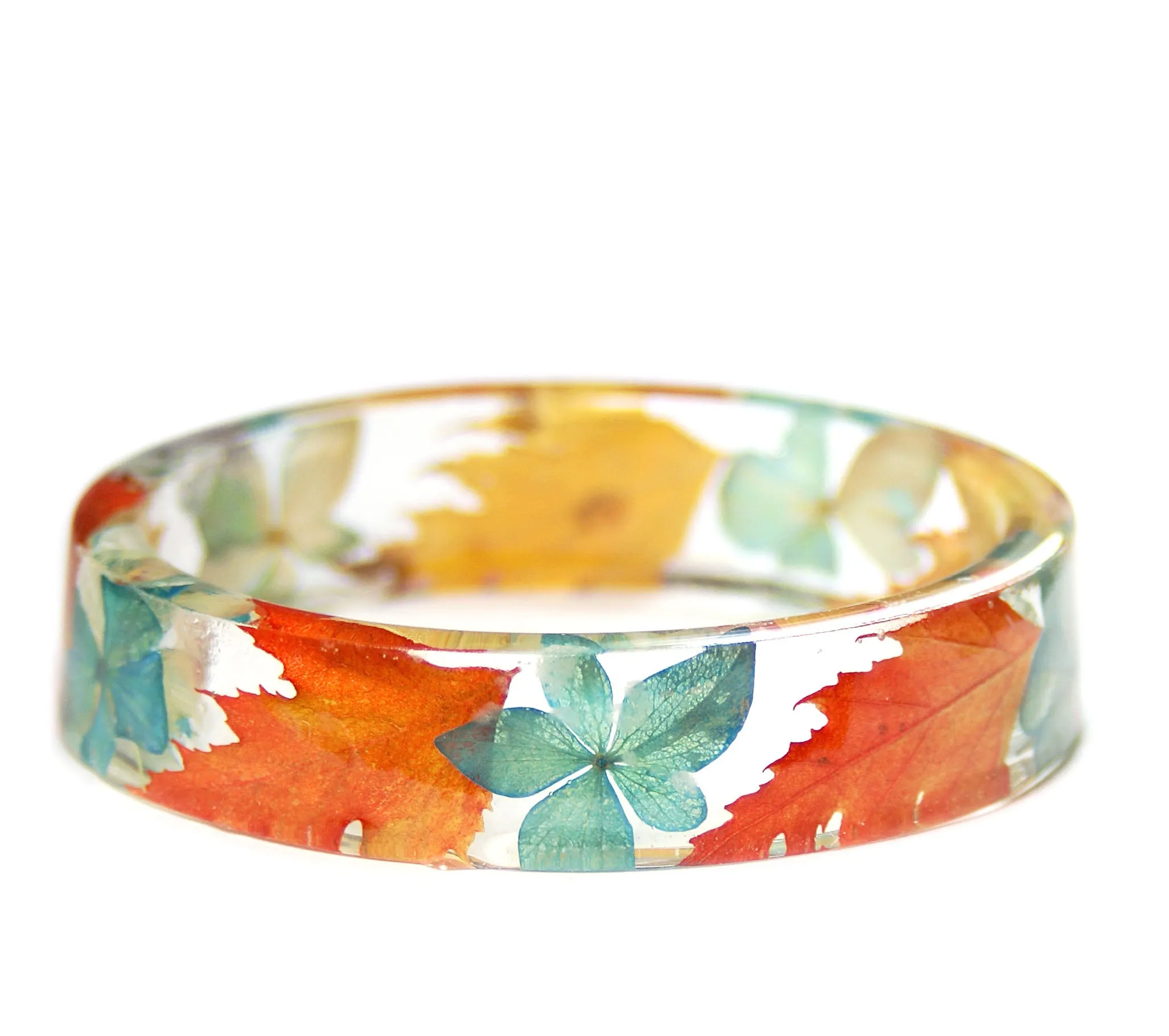 Autumn Beauty Resin Bracelet