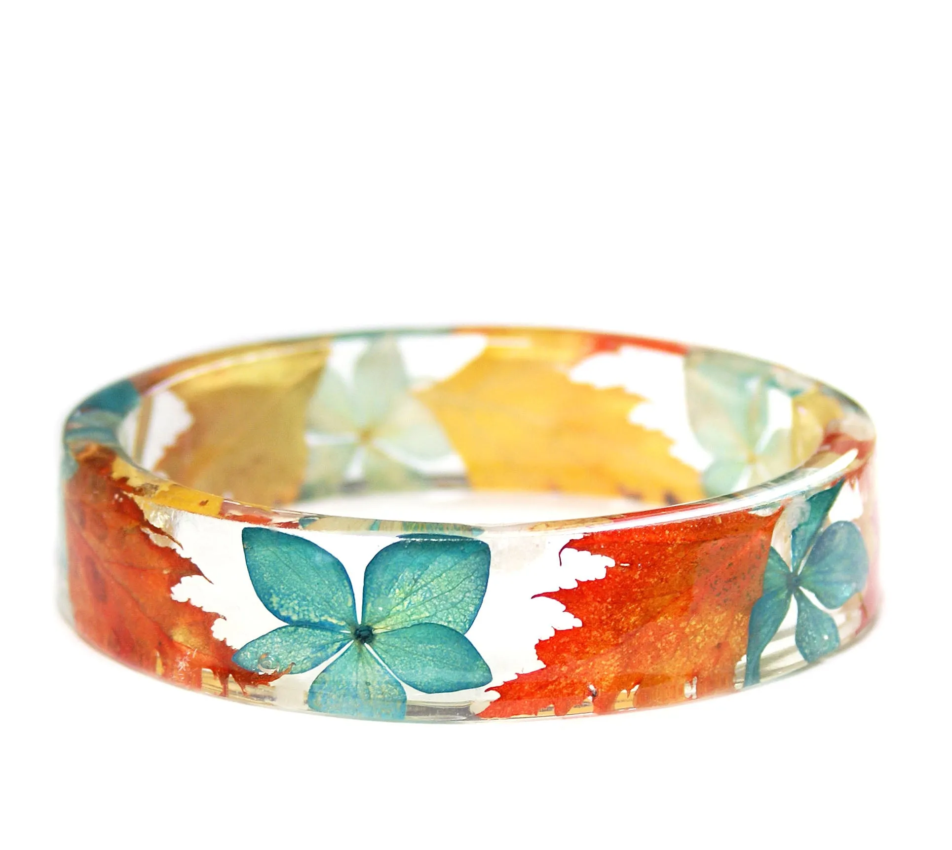 Autumn Beauty Resin Bracelet