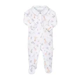 Baby Sleeper Onsie - 6-9 Mos - Zoo Animals  LTW-BG011