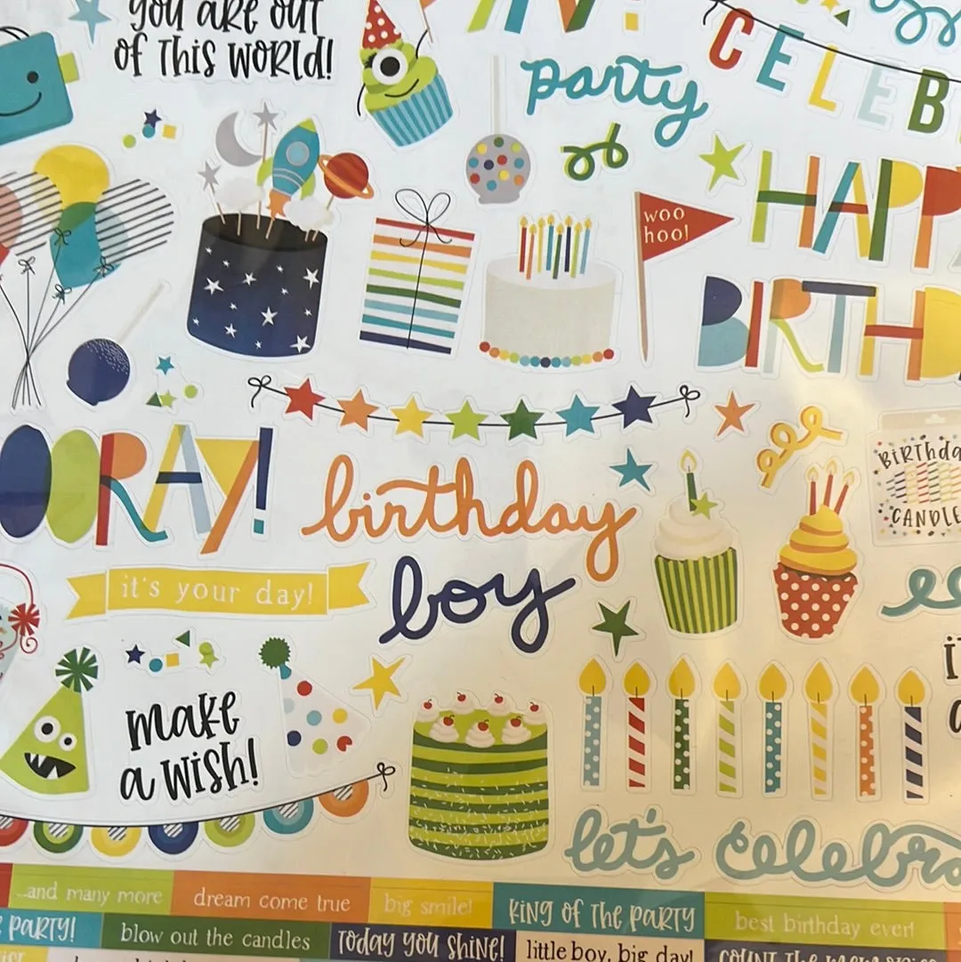 Birthday bundle by simple stories