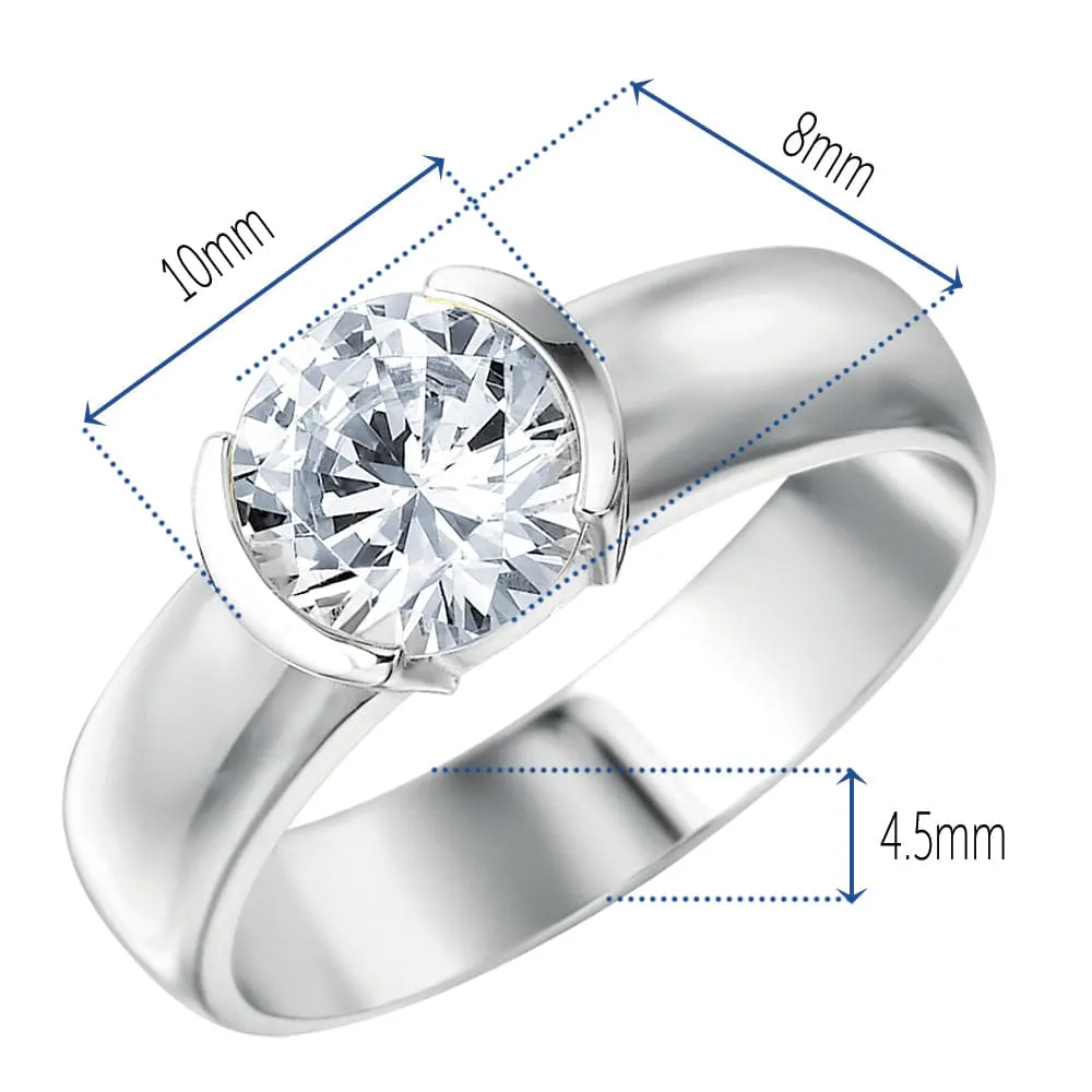 Budding Solitaire Ring