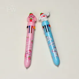 Bunny Warm Multi-Color Ball Point Pen