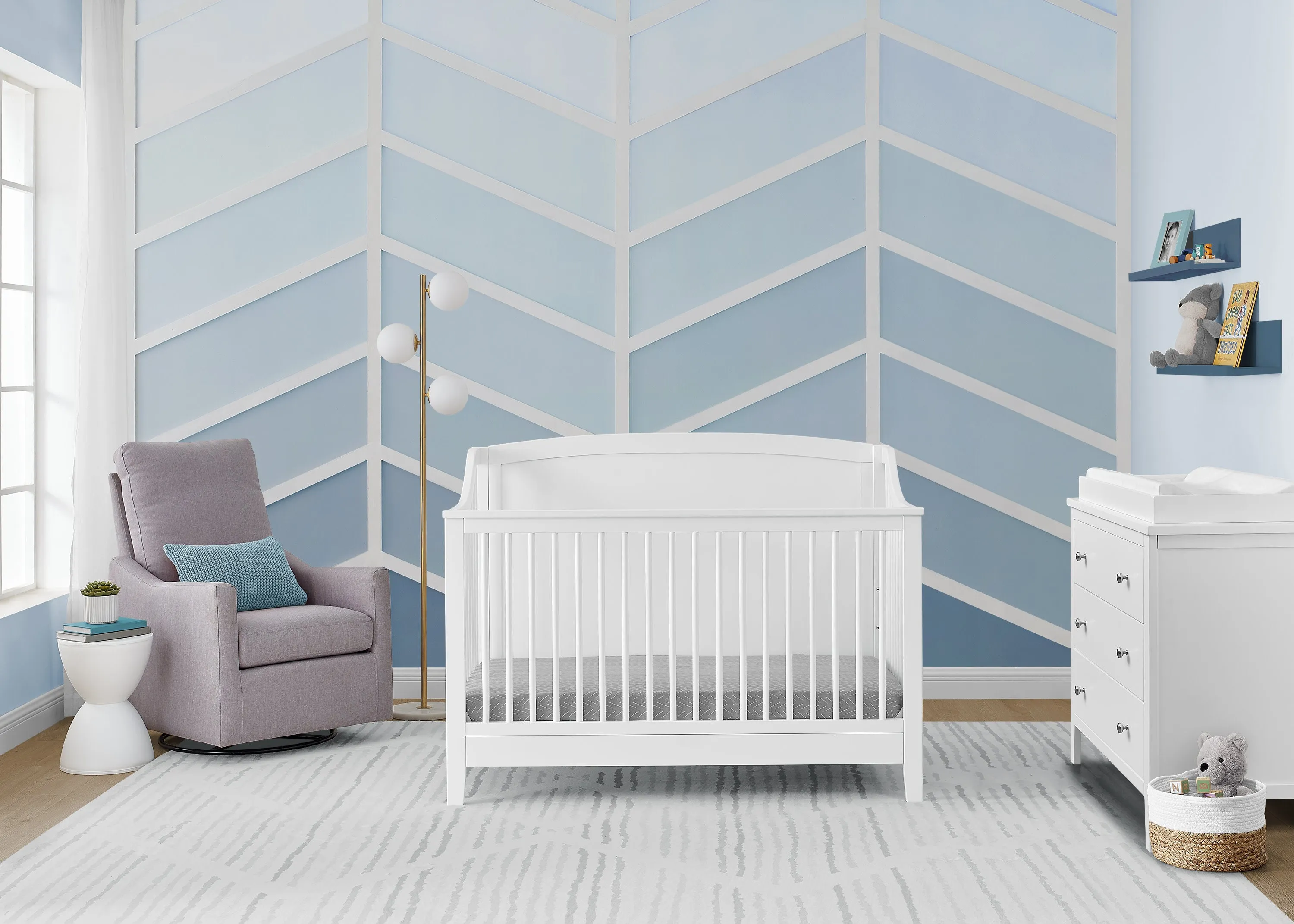 Campbell 6-in-1 Convertible Crib