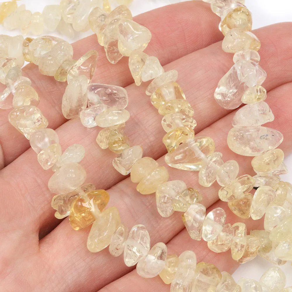 Citrine Chips - String of 90cm