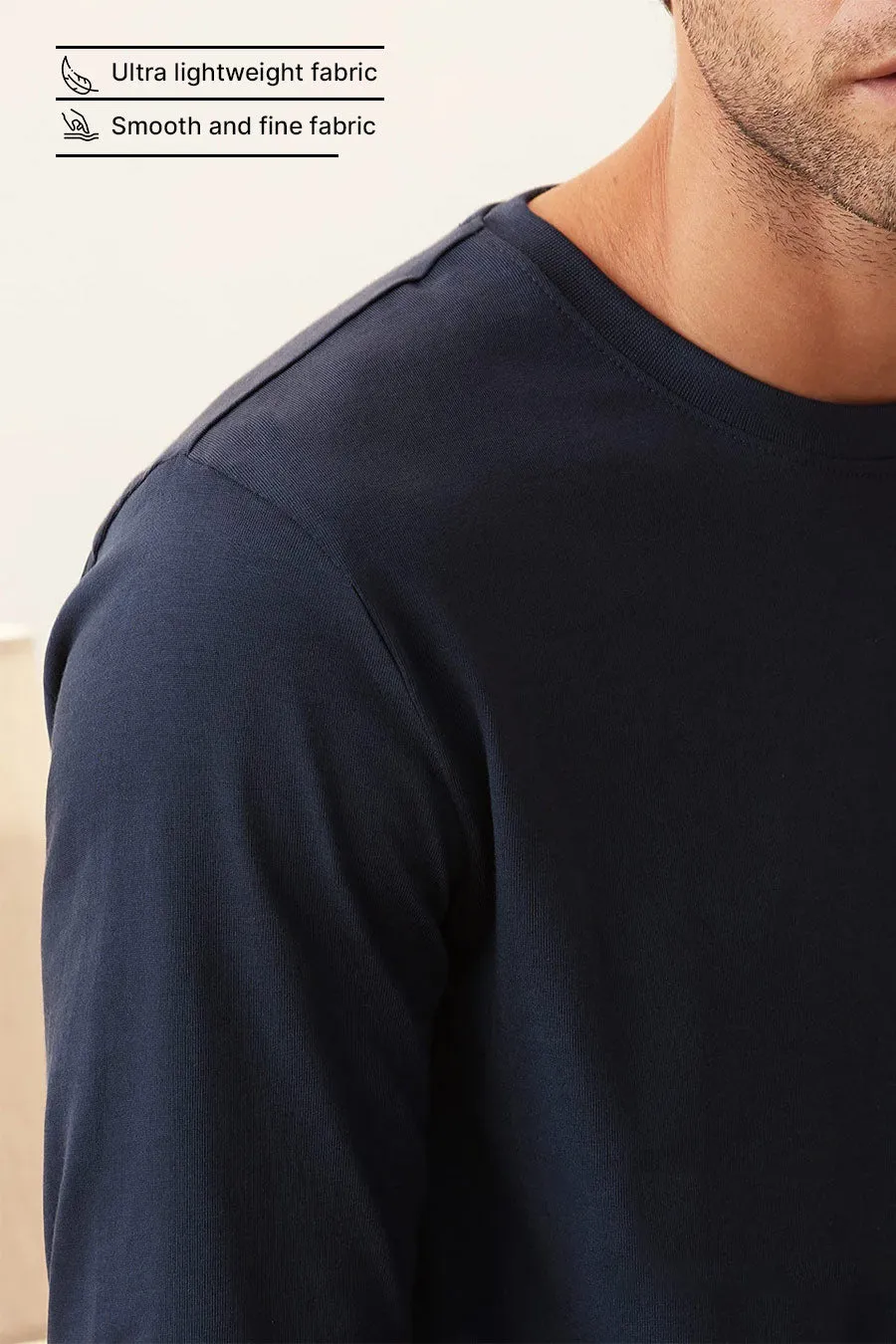 Classic Full sleeve in Midnight Blue