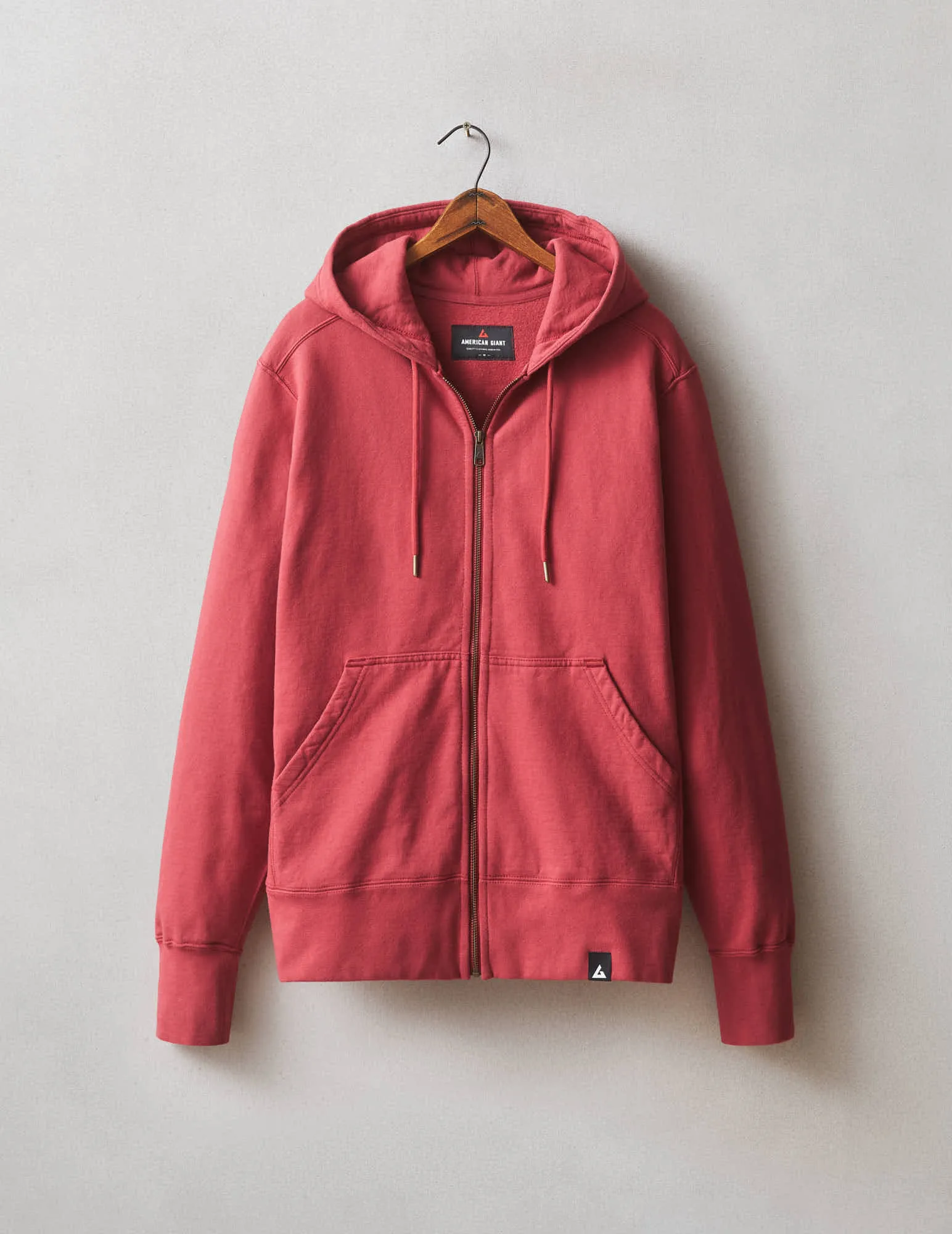 Classic Full Zip - Poppy