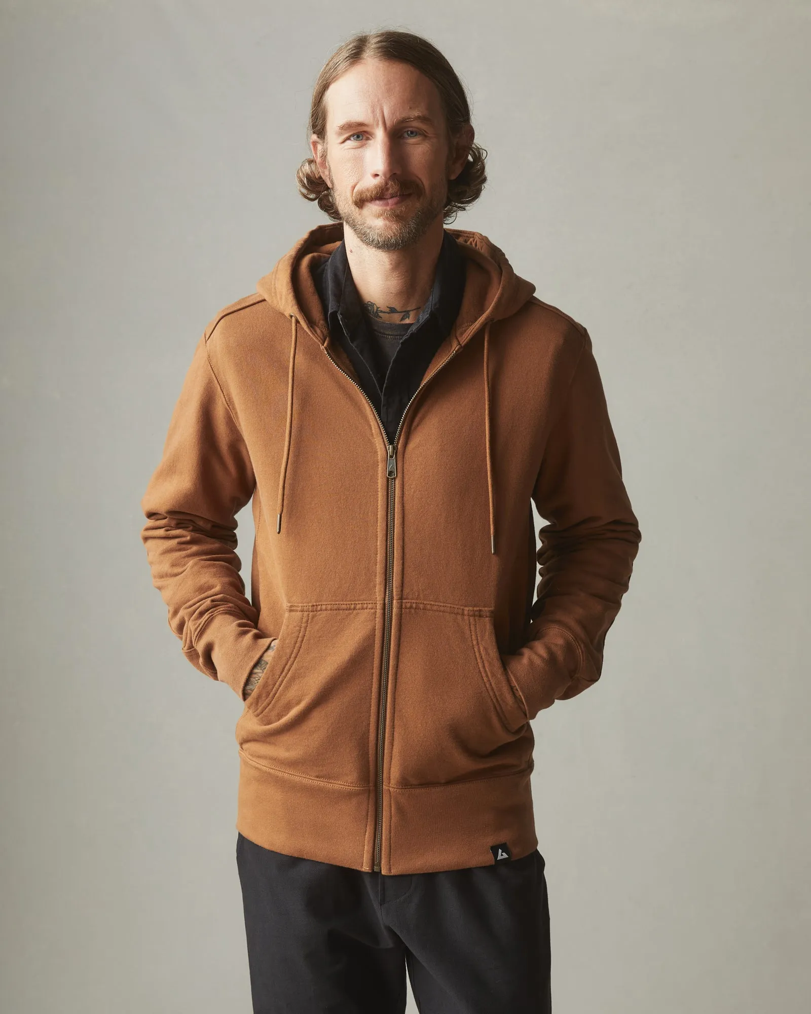 Classic Full Zip - Toffee