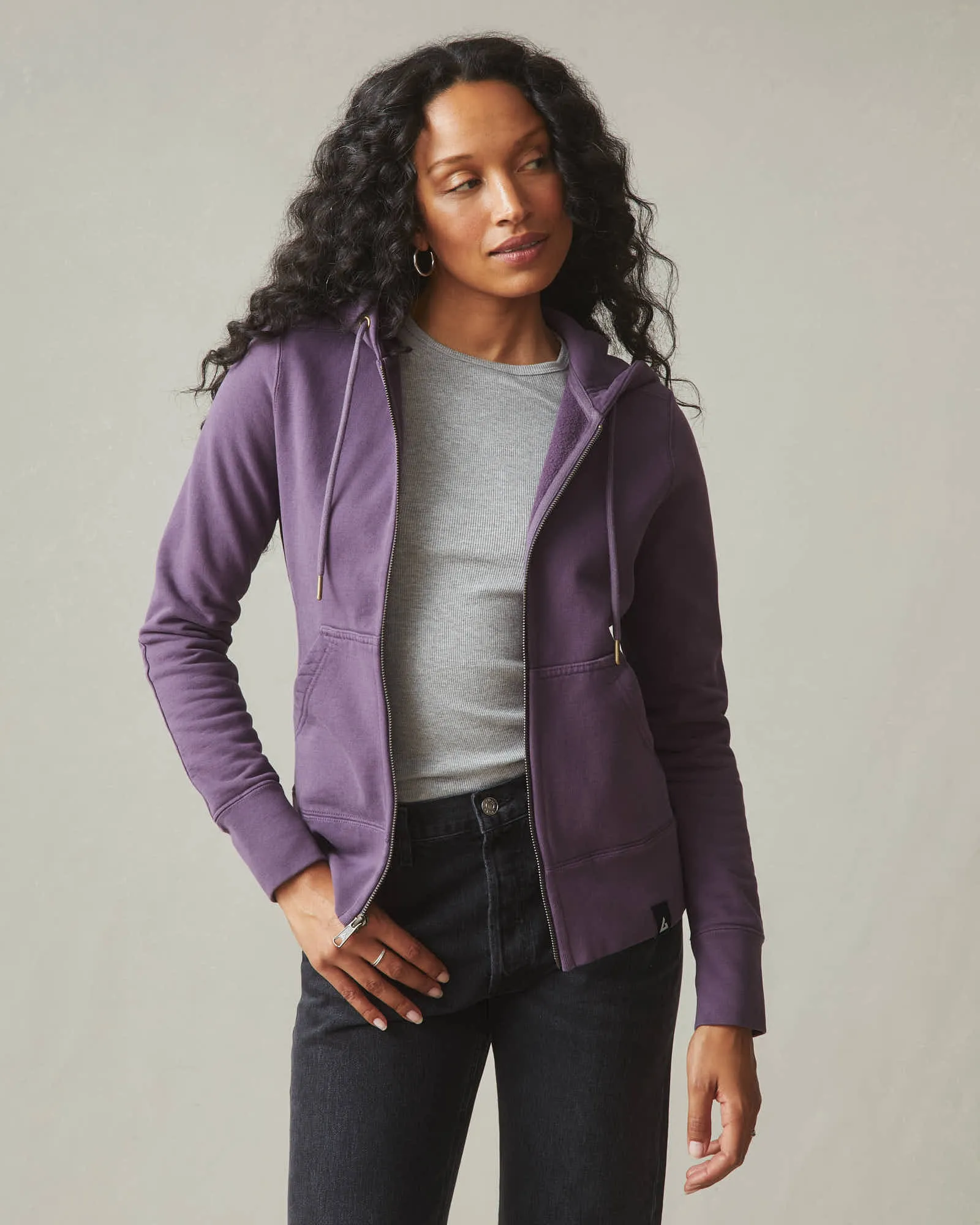 Classic Full Zip - Vintage Violet