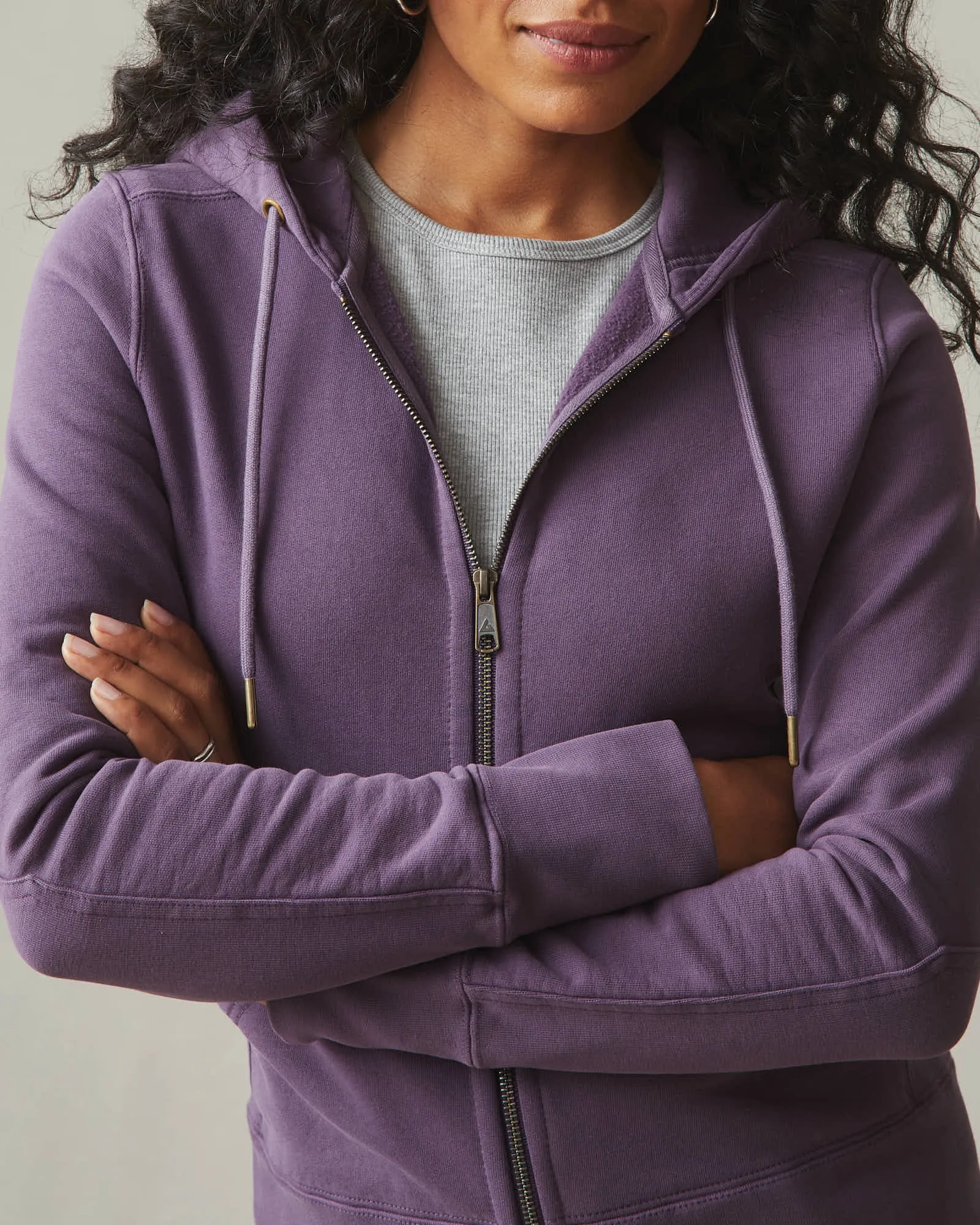 Classic Full Zip - Vintage Violet