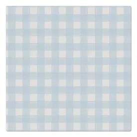 Cloth Napkins - Gingham Blue  Set of 2