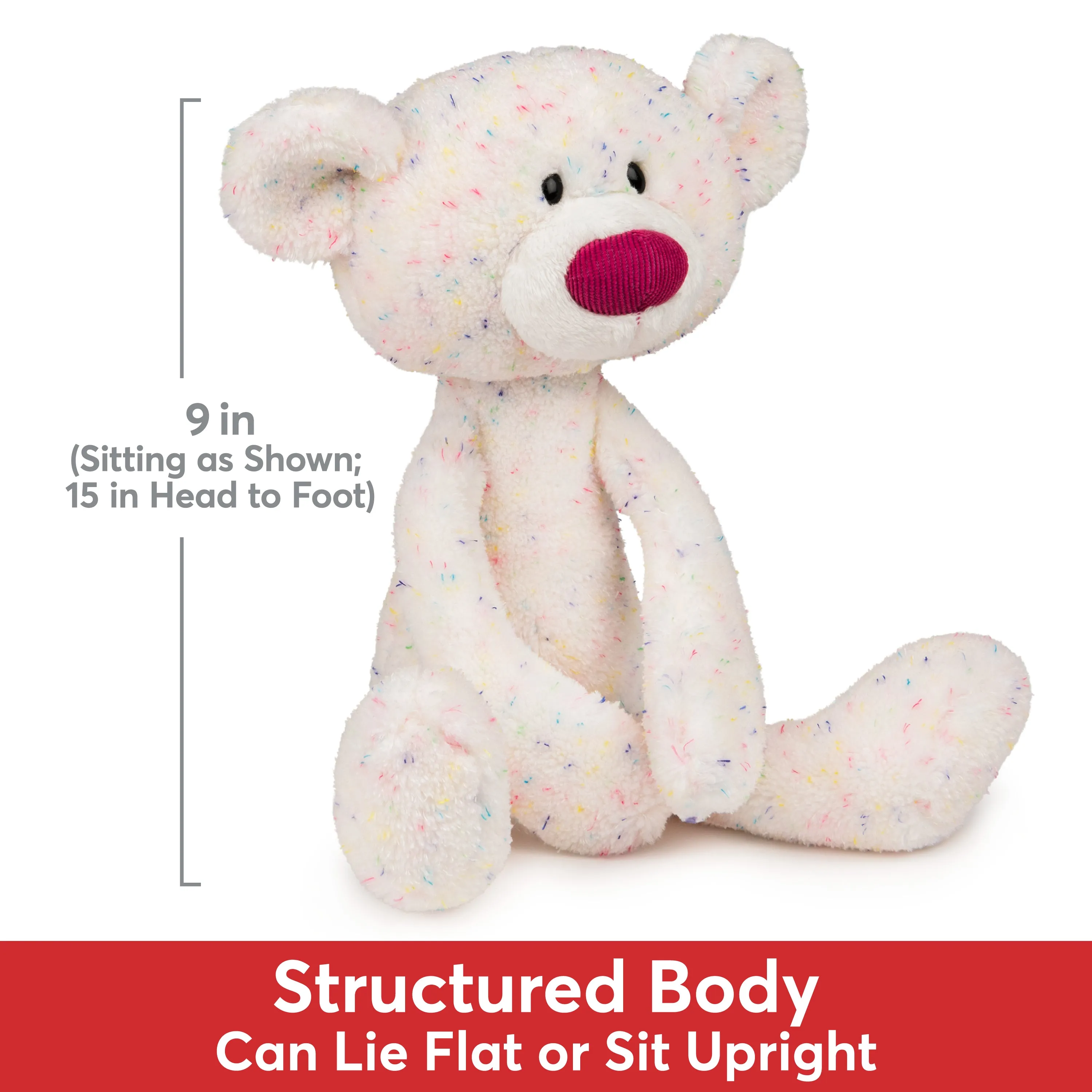 Confetti Toothpick Bear, 15 in