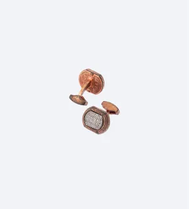 Copper Tribal Cufflink