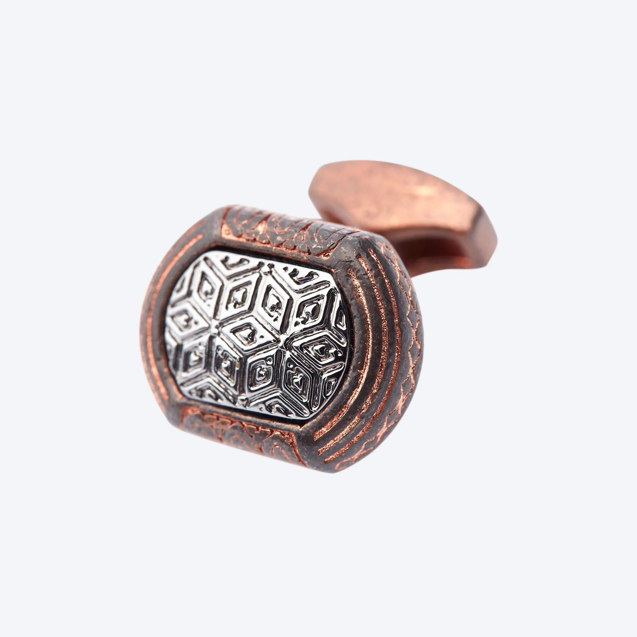 Copper Tribal Cufflink