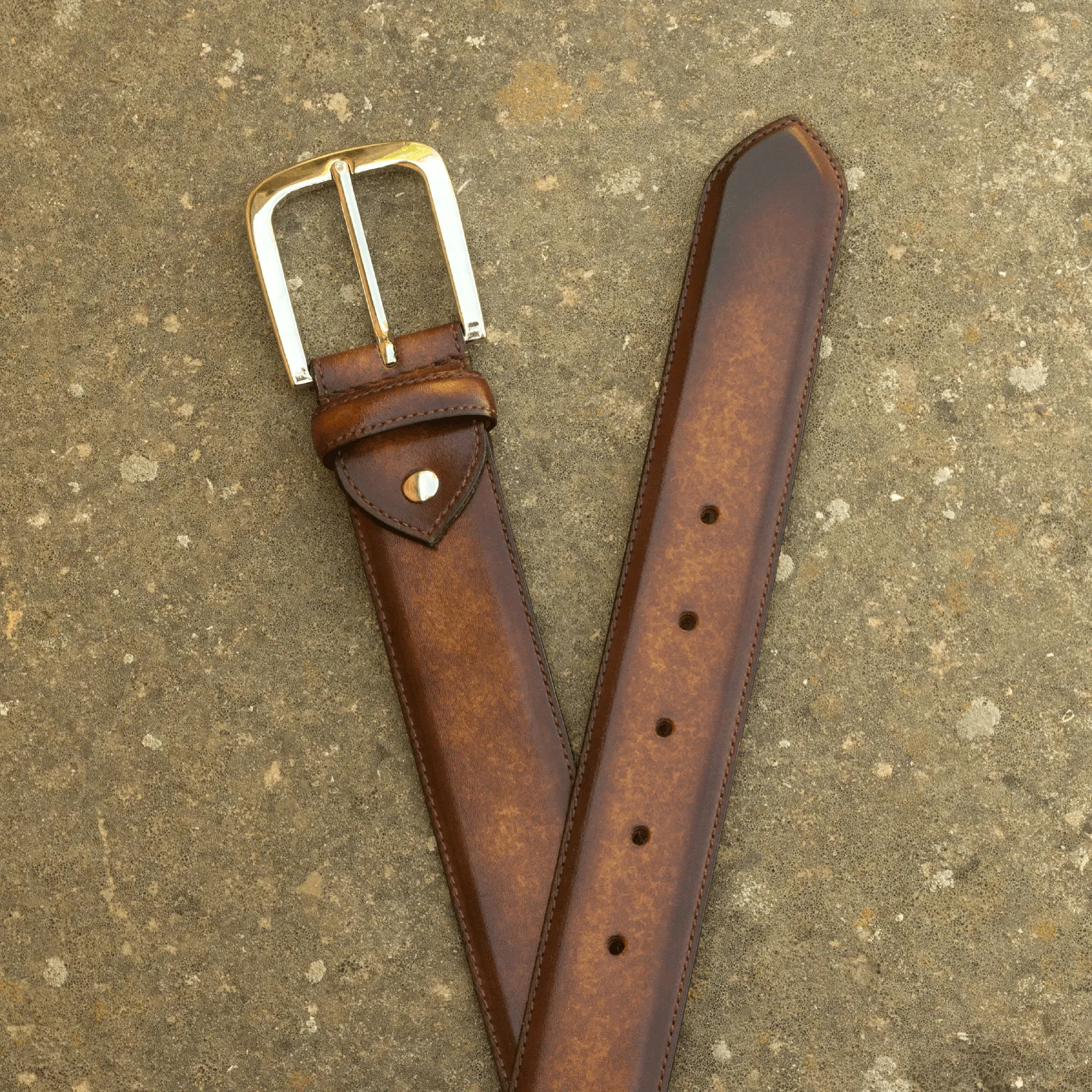 Corallo Hampton Patina Belt