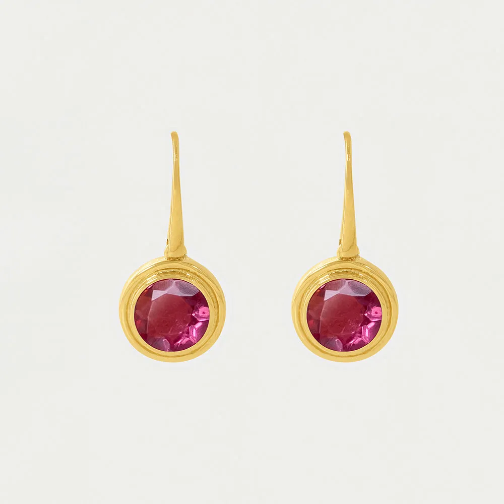 Dean Davidson Mini Signet Gemstone Drop Earrings