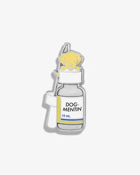 Dog-mentin Lapel Pin