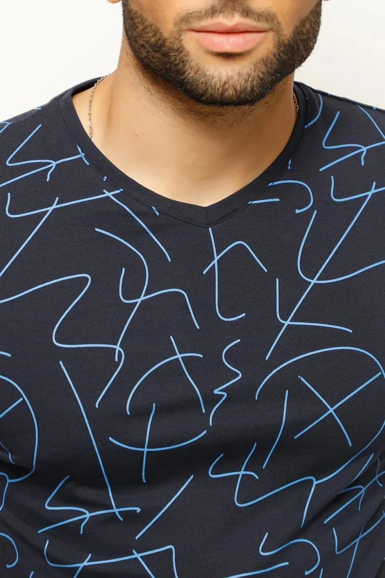 DOODLE FONT CRD MEN'S TSHIRT