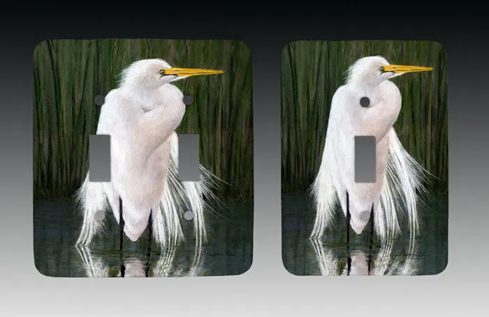 Egret Light Switch Cover