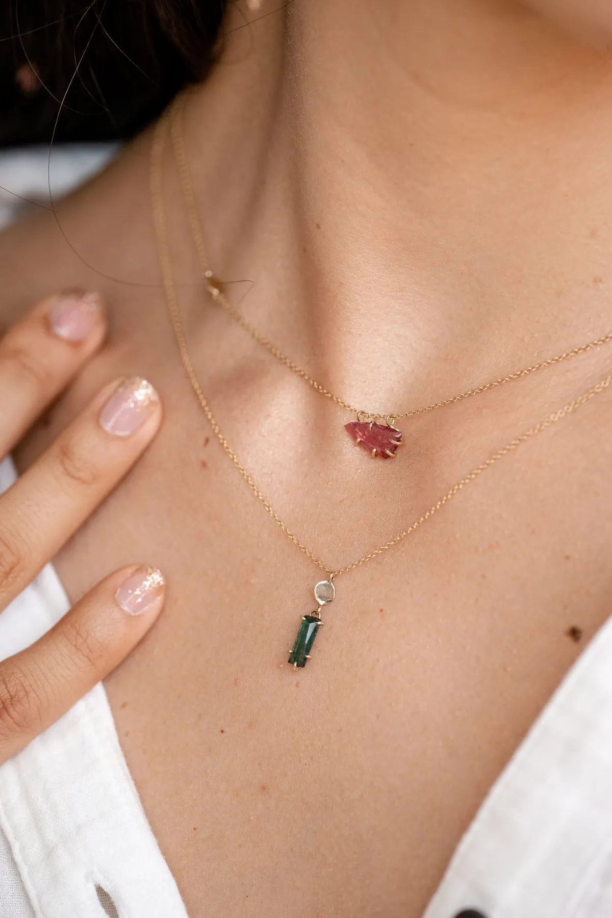 El Dorado Luminous Necklace with 1.70ct Tourmaline