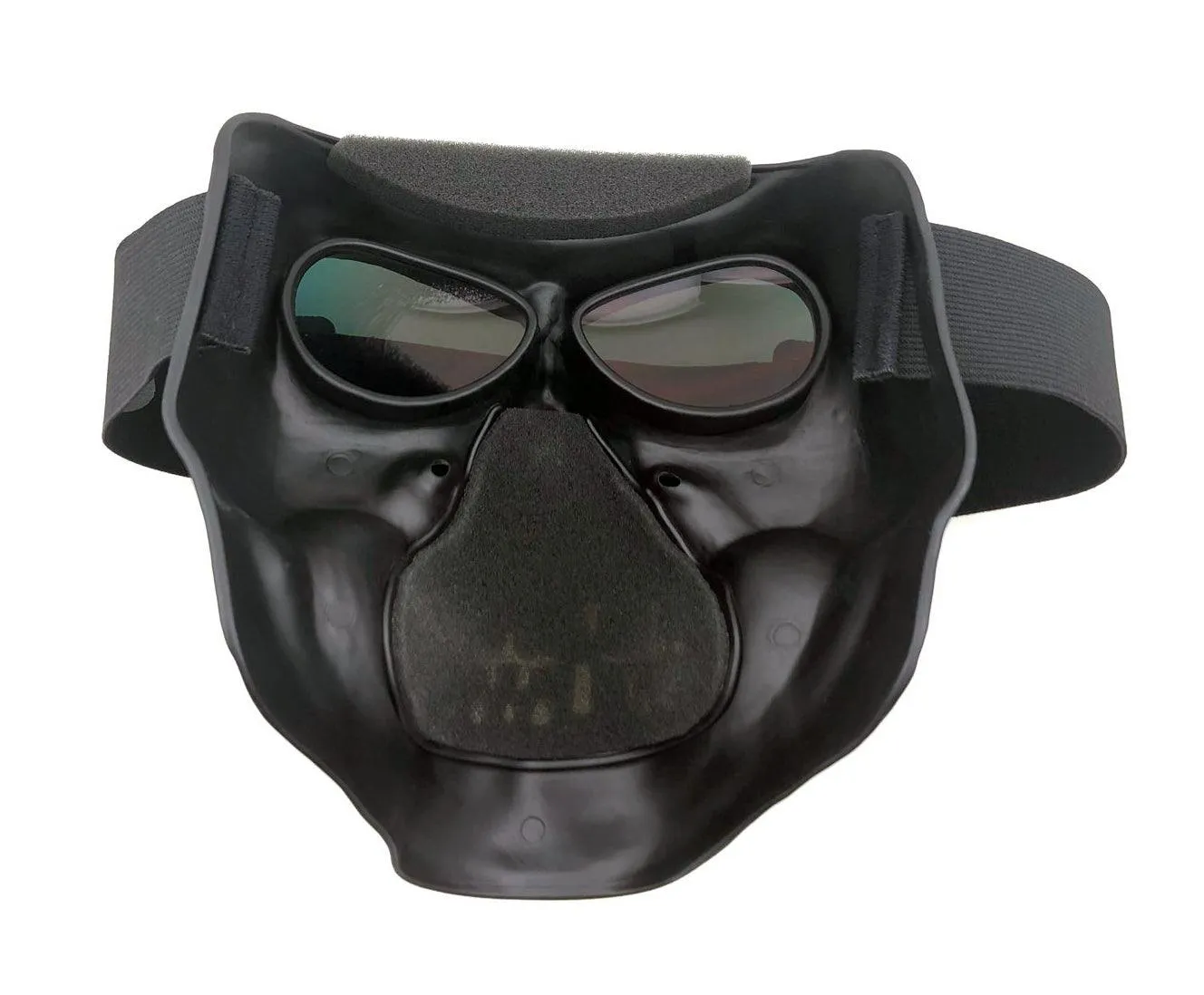 Flame Skull Mask Smoke Lens