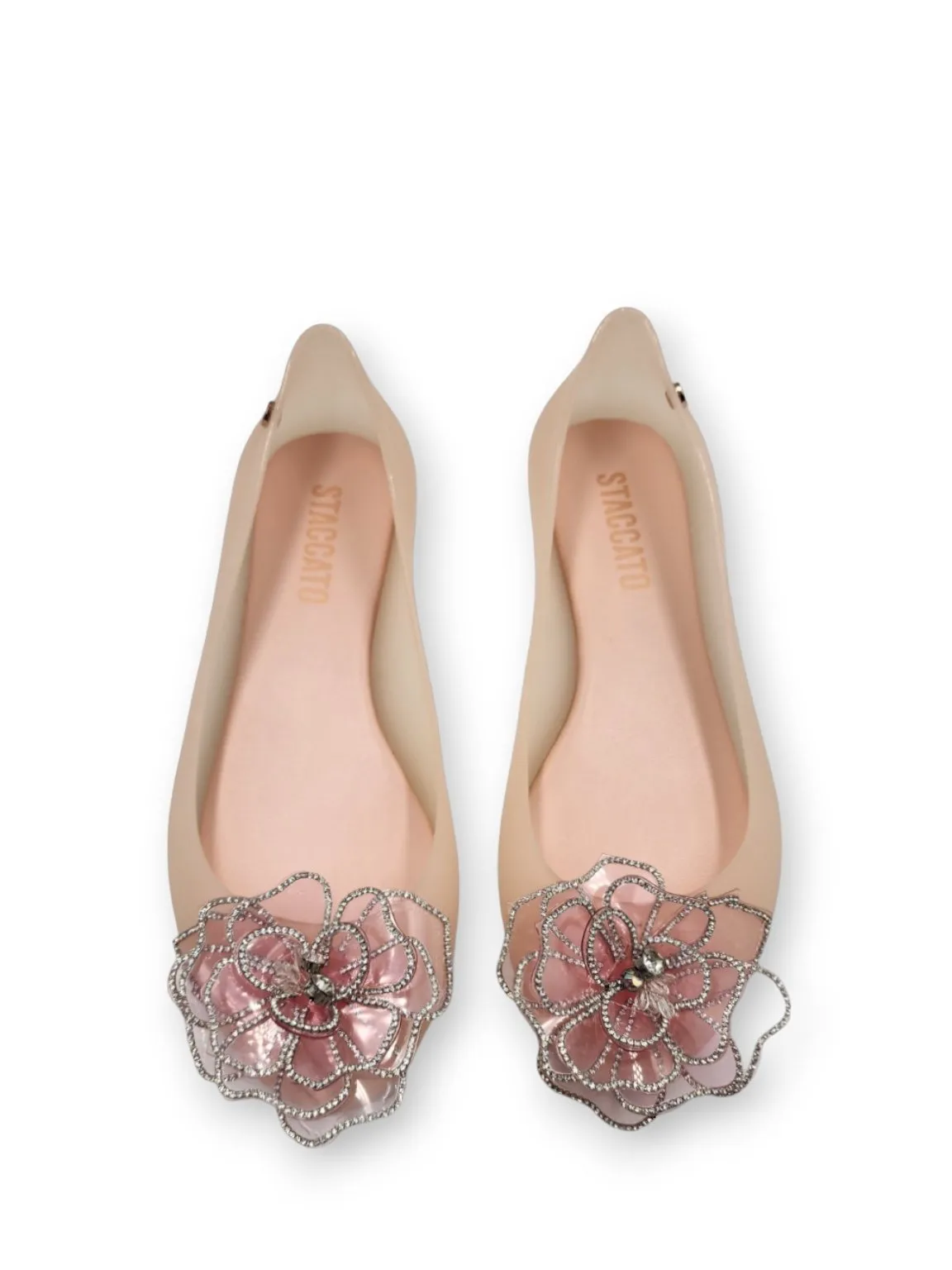 Floral Serenade Jelly Shoes