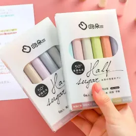 Fluorescent Light Color Highlighter Markers Set