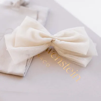 FREE GIFT | Light tulle bow