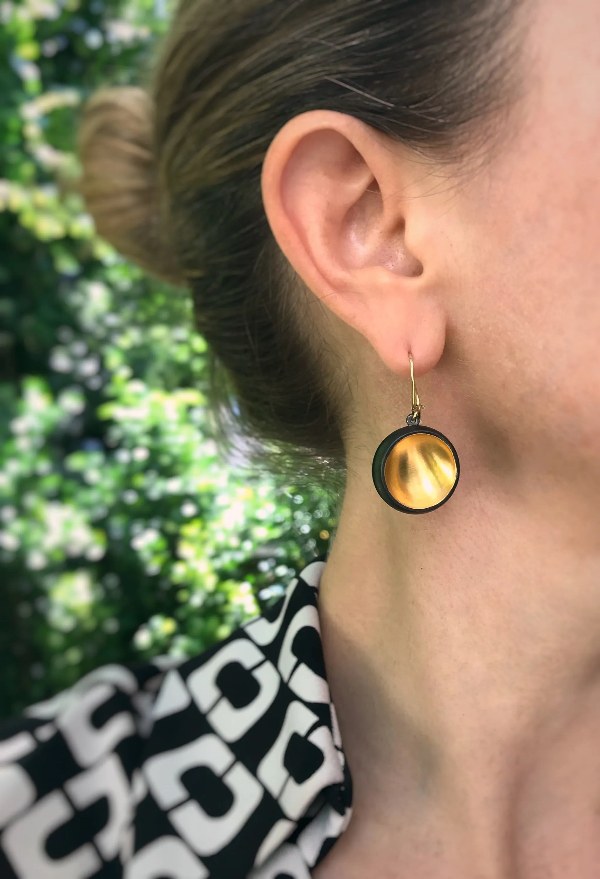 Full Moon Earrings