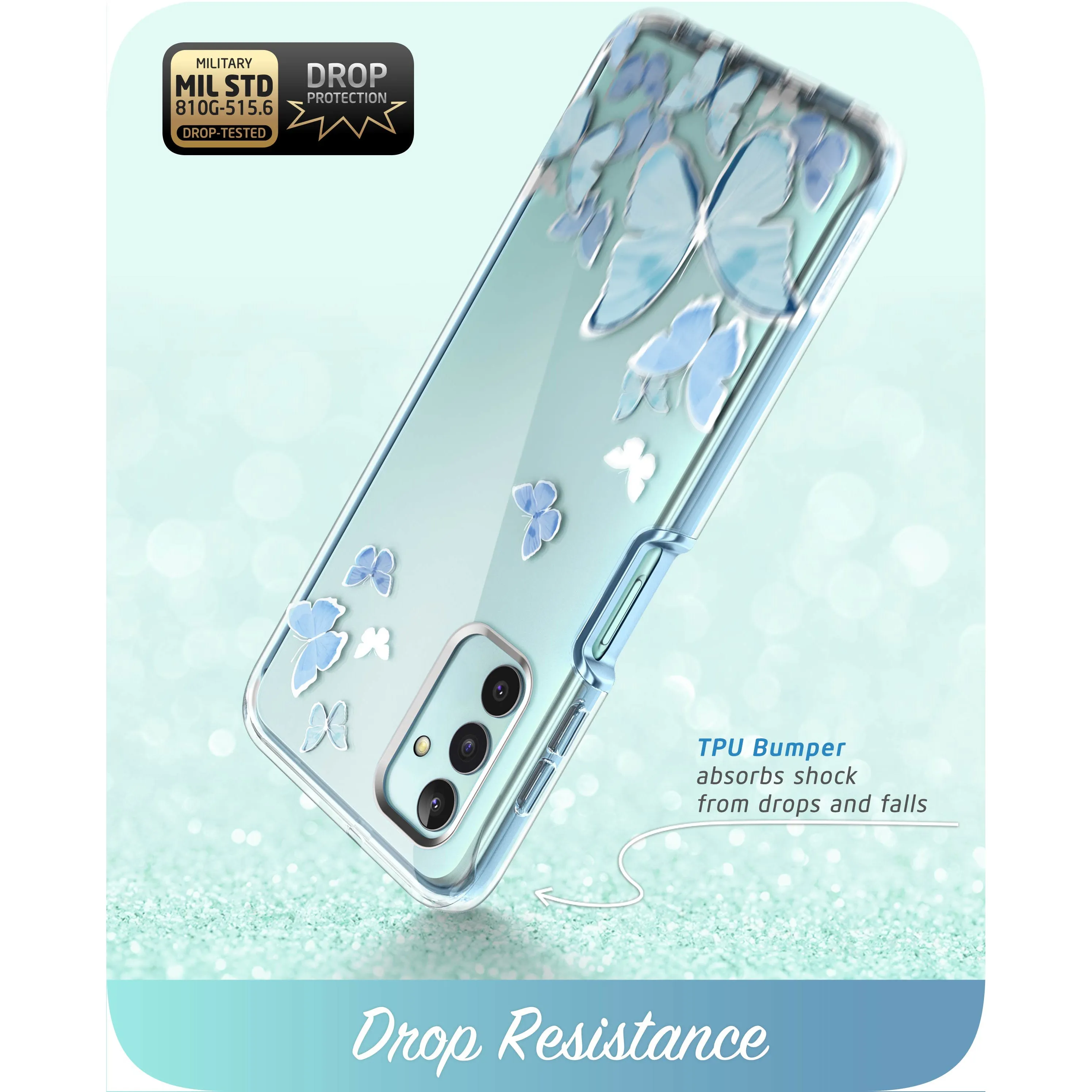 Galaxy A13 Cosmo Case - Blue Fly