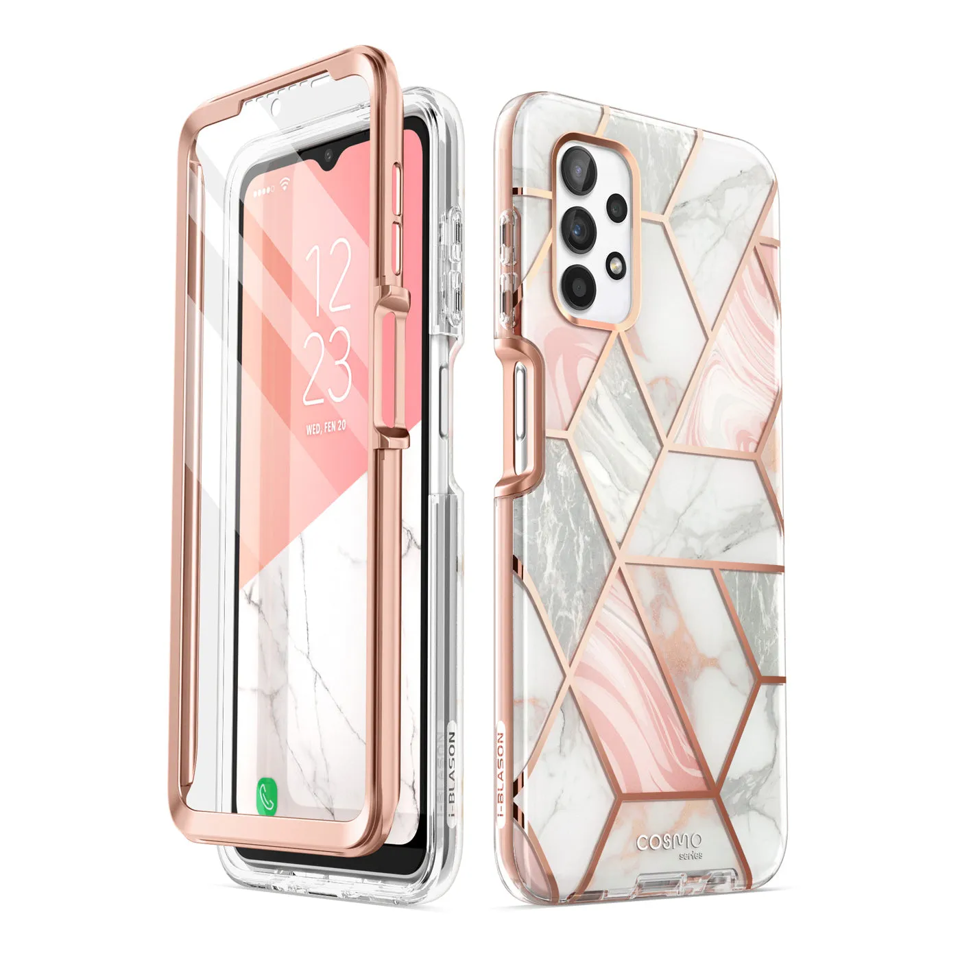 Galaxy A32 Cosmo Case - Marble Pink