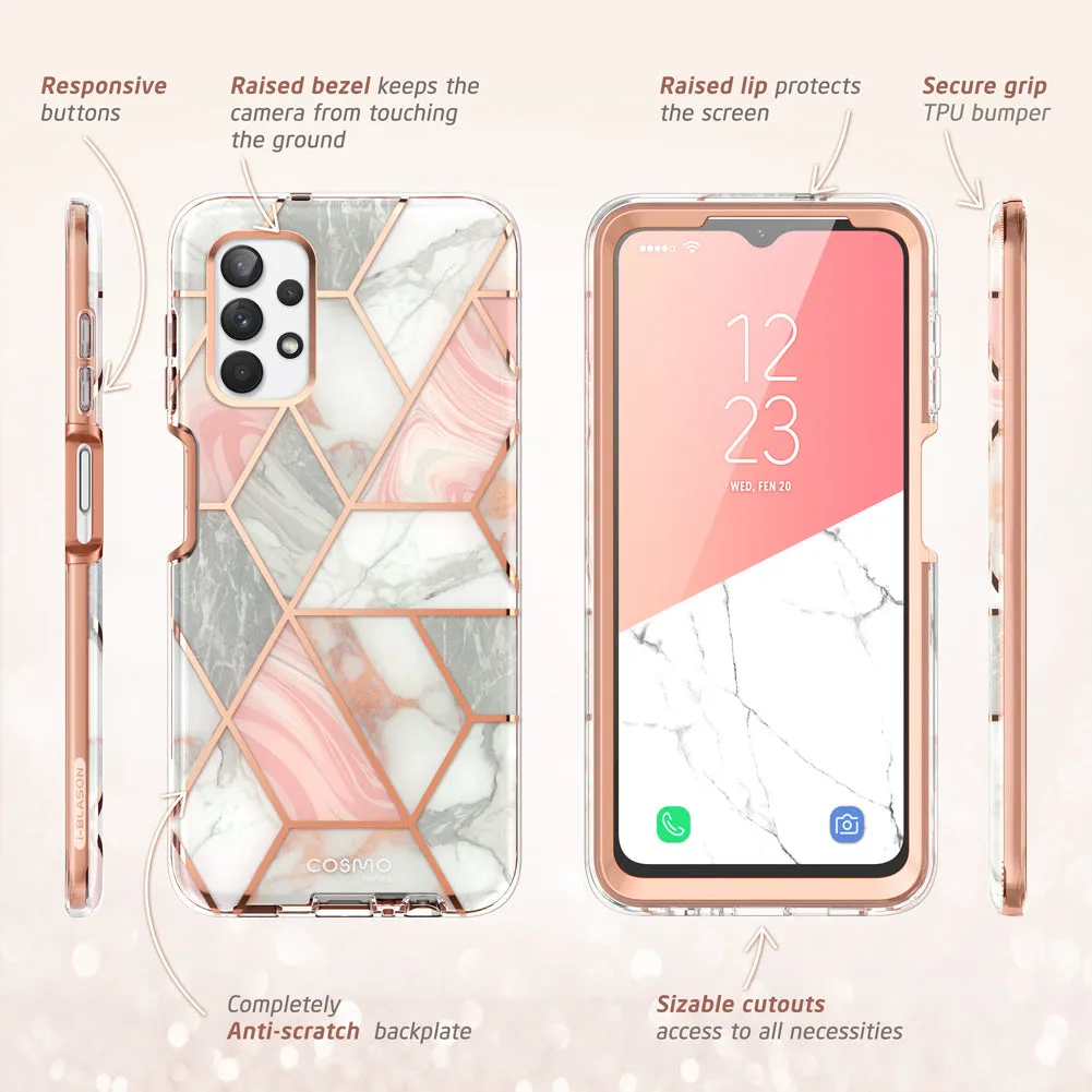 Galaxy A32 Cosmo Case - Marble Pink