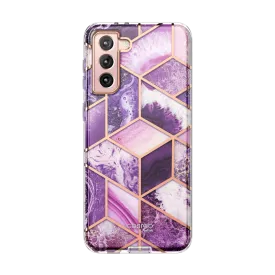 Galaxy S22 Cosmo Case - Marble Purple