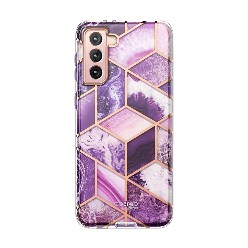 Galaxy S22 Cosmo Case - Marble Purple