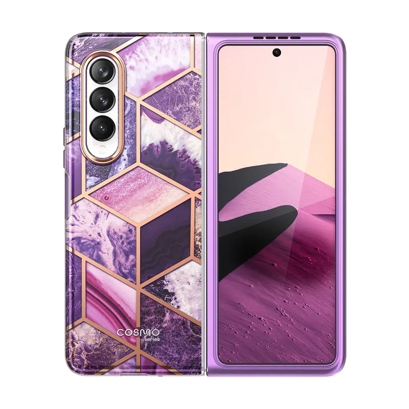 Galaxy Z Fold3 Cosmo -Marble Purple