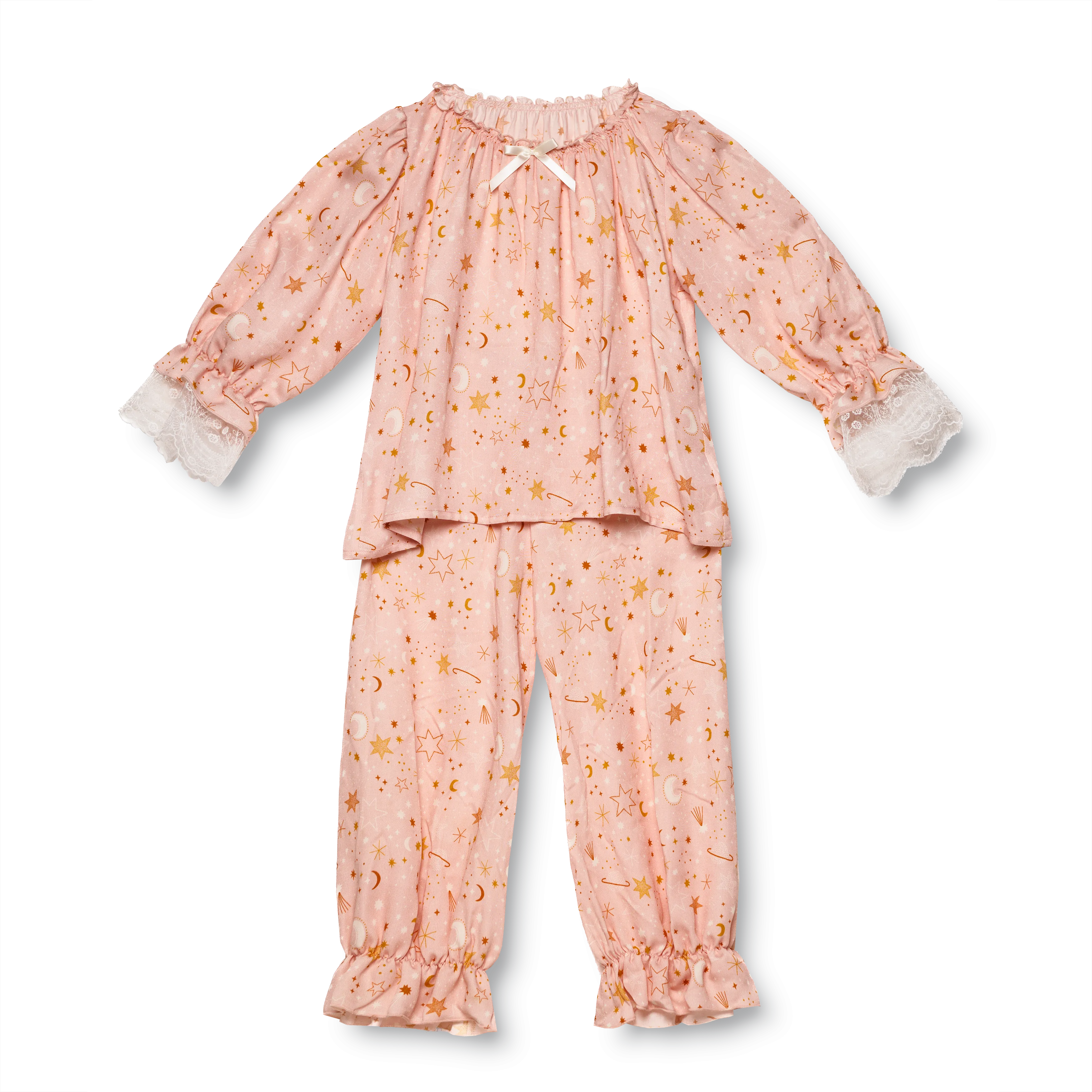 GRACE - WOMEN'S PYJAMA PINK STARS