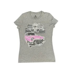 Graceland Pink Classic Car Women's T-shirt